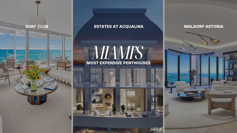 featured image for story, Top 3 Most Expensive Penthouses in Miami